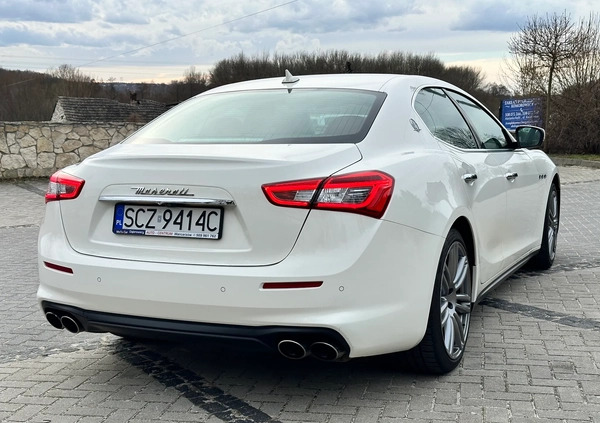 Maserati Ghibli cena 149998 przebieg: 61957, rok produkcji 2018 z Częstochowa małe 407